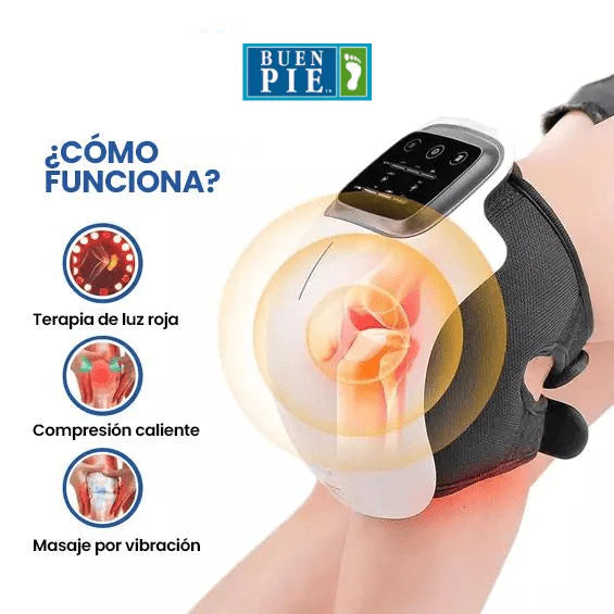 🦵 KneeTherm™ Masajeador de Rodilla con terapia + REGALO 🎁